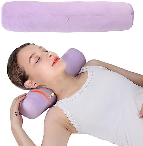 Neck Roll Pillow,Cervical Neck Pillow Bolster Pillow for Sleeping by AntiCellulite