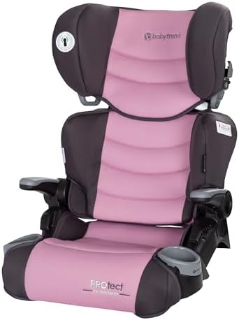 Baby Trend Protect 2-in-1 Folding Belt-Positioning Booster Seat, Dash Rose by BabyTrend%C2%AE