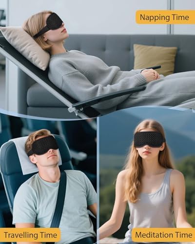 Sleep Eye Mask for Side Sleeper with 3D Contoured Cup - Image 6