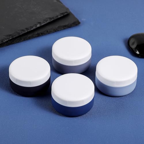 Kuangre Travel Containers for Toiletries, Silicone Cream Jars BPA-Free, Leak-proof 1.35oz Travel Size Containers, Portable Size Silicone Jars with Lid for Cosmetic Face Hand Body Cream (4 Pack) - Image 5