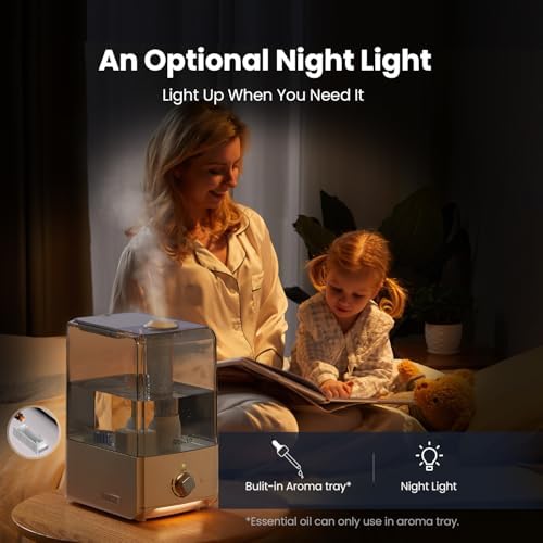 Humidifiers for Bedroom, Top Fill 6.5L Cool Mist Humidifier - Image 6