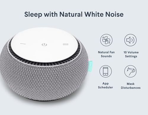 SNOOZ Travel Bundle - Original Cloud Smart White Noise Sound Machine and Travel Case - Image 3