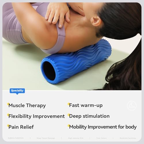 SUBCULTUREPICK Medium Density Foam Roller for Deep Tissue Muscle Massage - Image 4