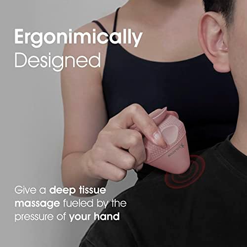 Solacium Mountable Massage Therapy Tool - Multi-Surface Suction Cup Wall Massage Tool for Sore Muscles, Myofascial Release, Stress Relief, Trigger Point and Deep Tissue Massage (Pink) - Image 6