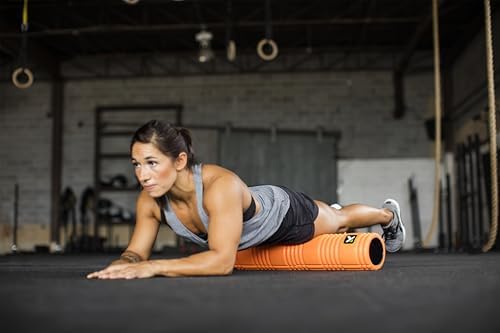 TRIGGERPOINT PERFORMANCE THERAPY GRID Patented Multi-Density Foam Massage Roller Exercise Deep Tissue Muscle Recovery - Relieves Muscle Pain & Tightness, Improves Mobility & Circulation (26"), Orange - Image 6