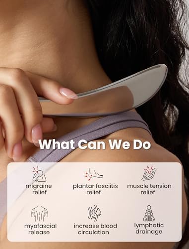 lifechill 304 Stainless Steel Gua Sha & Metal Trigger Point Massage Tool - Image 4