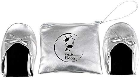 Ballet Flats Shoes -Women's Foldable Portable Travel Roll Up Shoes with Pouch - Image 3