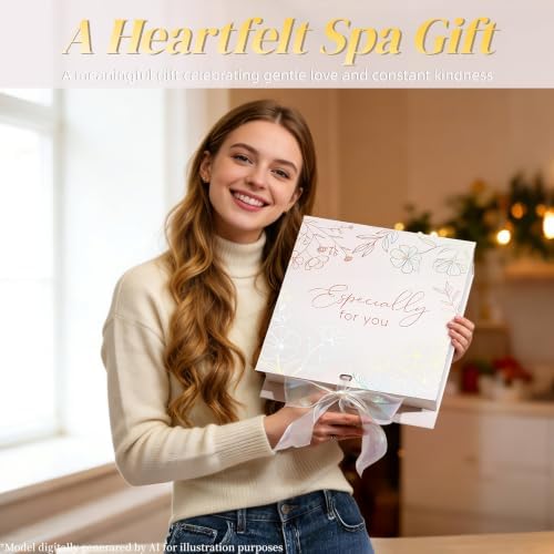 Spa Gifts Baskets for Women Bath Set Birthday Gifts for Women Self Care Kit - Image 3