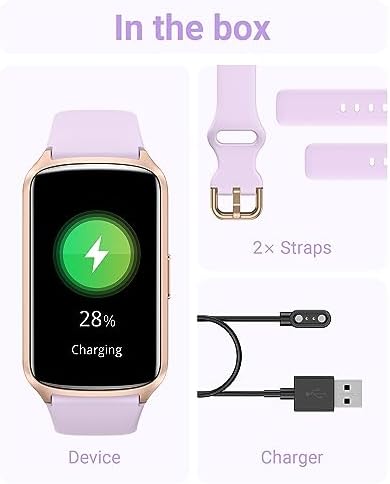Amzhero Health Fitness Tracker with 24/7 Heart Rate, Blood Oxygen, Blood Pressure, Sleep Tracker, 5ATM Waterproof Activity Trackers with Step Tracker, Pedometer (S & L Bands Included) - Image 7