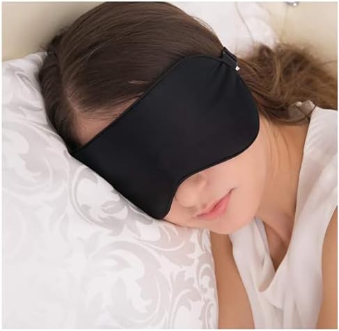 JEFlex Natural Silk Sleep Mask Blindfold, Super-Smooth Eye Mask - Image 2