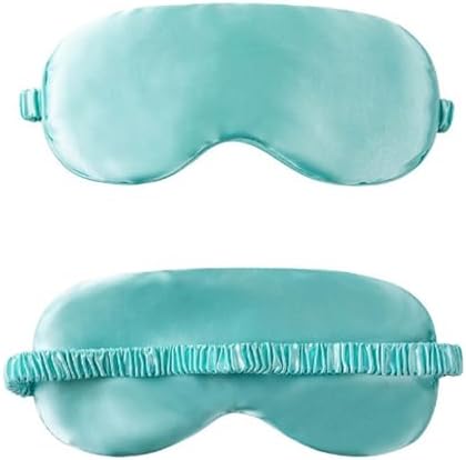 Sleep Masks Soft Silky Eye Mask Cover for Sleeping for Women and Men by LMGERBUD