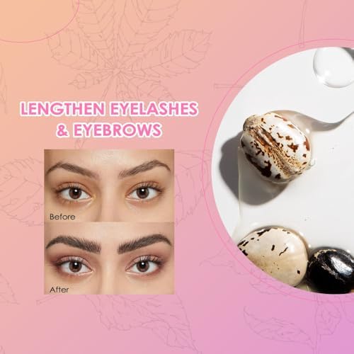 Organic Castor Oil Rose Quartz Roller Ball, Castor Oil Roll-On old-Pressed Pure Organic Golden Castor Oil Roller Ball for Hair Growth, Eyelashes, Eyebrows & Skin, 1.7 fl oz(1) - Image 3