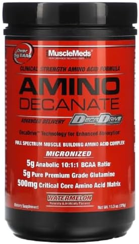 Muscle Meds Amino Decanate, Watermelon, 13.3 Oz by MuscleMeds