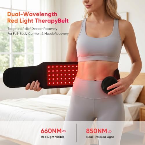 Red Light Therapy Pad, 105LED 660nm 850nm Infrared Light Wrap - Image 2