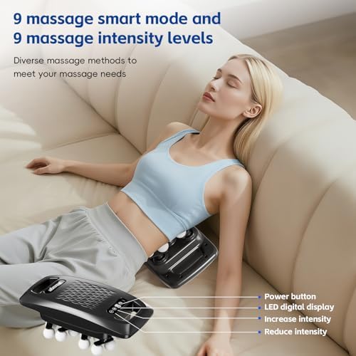 cotsoco 20-Head Massage Gun Set, Deep Tissue Percussion Massager with 9 Modes and 9 Intensities, Handheld Muscle Massager for Back, Shoulders, Legs, Foot & Body Pain Relief, Fathers Day Dad Gifts - Image 5