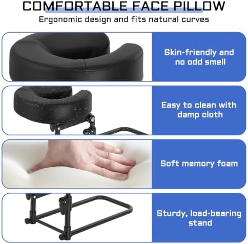 Massage Headrest for Bed,Bedside Bed Massage Head Holder for Home Mattress - Image 5