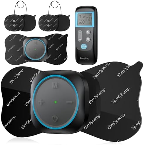 Comfytemp Wireless TENS Unit Muscle Stimulator for Pain Relief with Remote by Comfytemp