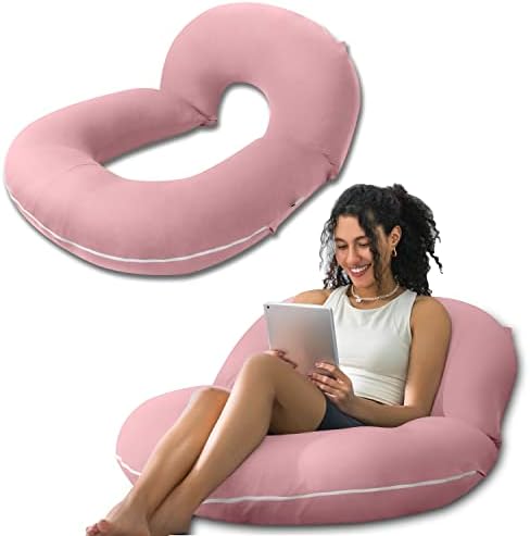 INSEN Reading Pillow, Back Pillow for Sitting in Bed and Couch by INSEN
