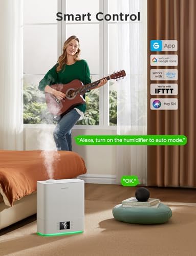 GoveeLife Smart Humidifiers for Bedroom Large Room, 6L Top Fill Humidifier - Image 3