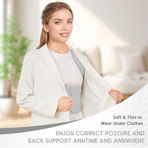 Posture Corrector for Women/Men Adjustable Full Back Brace Support - Image 6