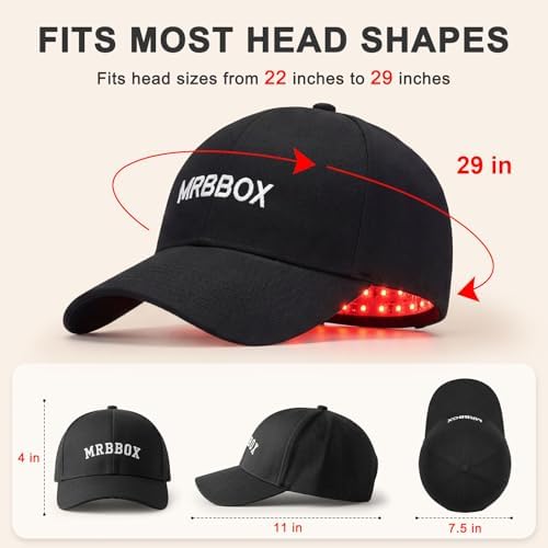 Red Light Hair Growth Cap - FDA Cleared Red Light Therapy for Hair Growth for Men & Women - Image 6