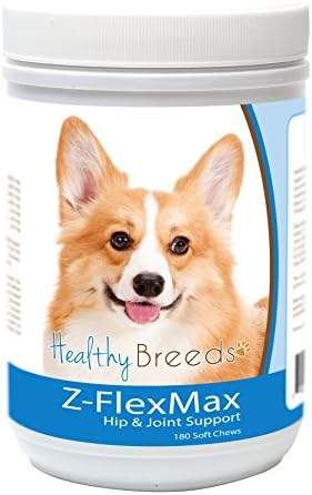 Healthy Breeds Pembroke Welsh Corgi Z-Flex Max Dog Hip and Joint Support 180 Count by HealthyBreeds