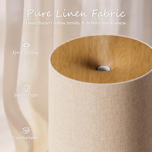 ARVIDSSON Essential Oil Diffuser with Fabric Cover, 100ml Aromatherapy Diffuser for Home, Ultrasonic Diffuser with Night Lamp and Auto Shut-Off, Scent Oil Diffusers for Bedroom - Image 2