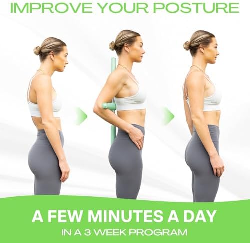 Posture Corrector - Yoga Cross Stick - Back Pain Relief for Men and Women - Stretcher and Straightener for Upper and Lower Back - Stretch Pole - Neck Hump Equipment - Sets bar - Image 3