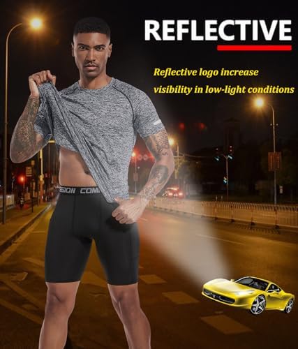 Boyzn 1, 3, 5 or 7 Pack Men's Workout Running Shirts, Dry Fit Moisture Wicking T-Shirt, Gym Athletic Short Sleeve Tee Shirts - Image 5