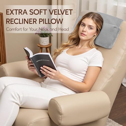Neck Pillow for Recliner Chair, Adjustable Recliner Pillow for Headrest - Image 2