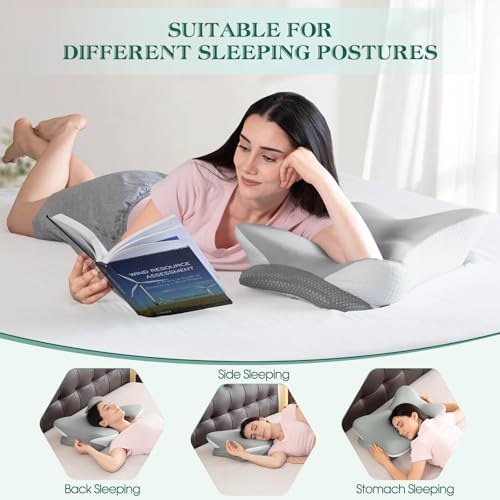 Ergonomic Memory Foam Cervical Pillow for Neck Pain Relief Support - Image 4