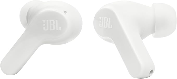 JBL Vibe Beam - True Wireless Earbuds - White | JBL Deep Bass Sound, Comfortable fit, Up to 32 8h 24h total hours of battery life with speed charging - Image 5