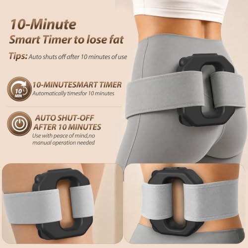 AddWin 2026 New Fascia Ring, Multifunctional Full-Body Hands-Free Massage Tool, Mini Muscle Recovery Fascia Ring Machine, Ergonomic Design with Waist Belt, Adjustable Massage Modes - Image 5