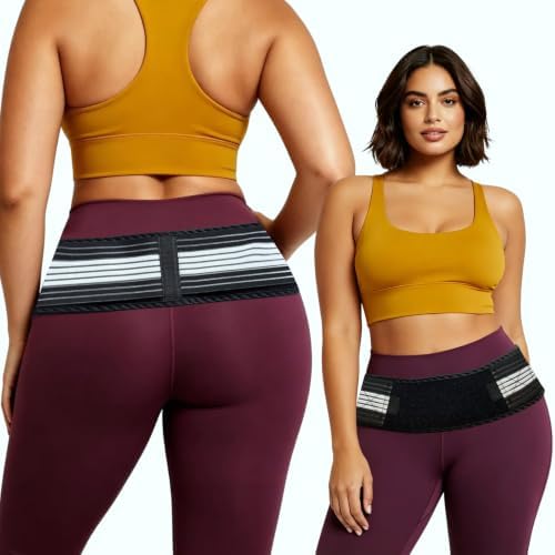 SI Joint Belt Plus for Women, Size XL, Sacroiliac Support & Sacral Brace by Unknown
