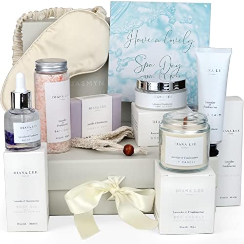 Luxury Spa Birthday Gifts for Women Self Care Gift Set with Lavender by JasmynGreene