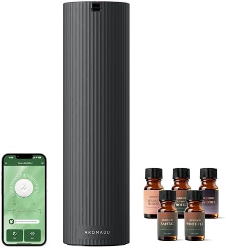 Aromadd Auto Mode Scent Diffuser Starter Kit with Cold Air Tech, Black by Aromadd