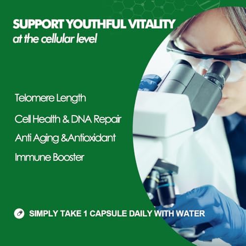 CAW Nano Cycloastragenol 5Mg | Telomere Length Anti-Aging | DNA Repair Cell Health | 30 Enteric-Coated Capsules - Image 3