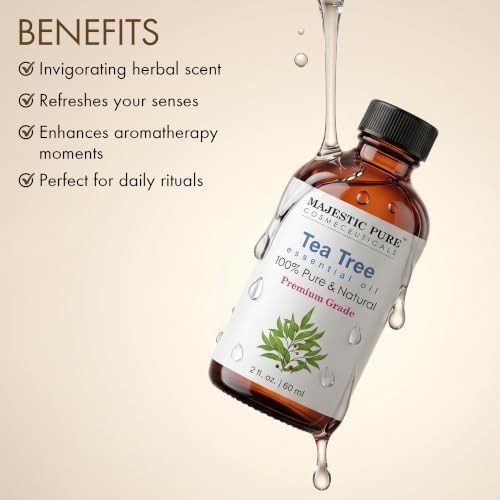Majestic Pure Tea Tree Essential Oil for Diffuser - 2 Fl Oz - Image 5