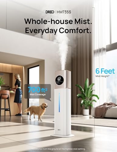 DREO 11L Smart Humidifier Large Room 700 ft², Humidifiers for Bedroom, 100H - Image 2