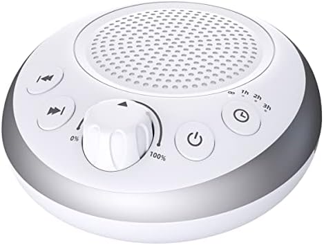 Loud Pink Noise Sound Machine Sleep Machine Nostop 30 Soothing Sounds for Baby Kids Adults Sleep Pinknoise Machine 36-Level Vol Auto-Off Timer Memory Function for Home Travel Office by iDealSleep