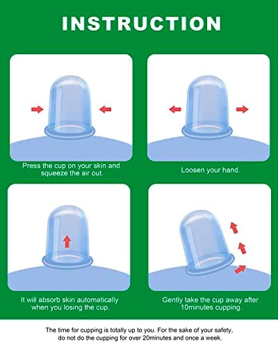 Silicone Cupping Therapy Sets, Anti Cellulite Cup Massager - Vacuum Suction Cup for Cellulite Treatment - Amazing Cellulite Remover - Image 6