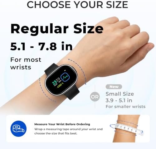EmeTerm Smart FDA-Cleared Anti-Nausea Wristwatch Touchscreen IP67 Waterproof Morning Motion Sickness Relief Rechargeable Fast Acting Drug Free Fits Wrist 5.1–7.8 in (Most Users) - Image 2
