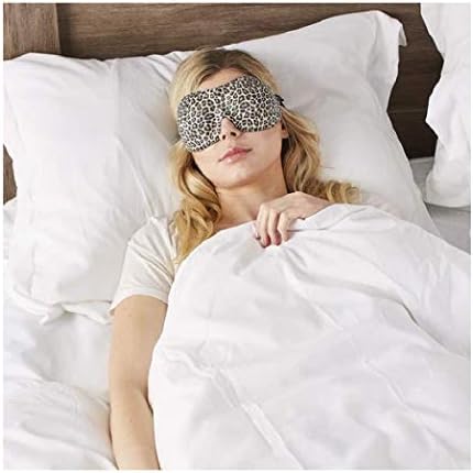 Bucky 40 Blinks No Pressure Printed Eye Mask for Travel & Sleep, Leopard, One Size - Image 2