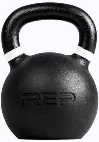 REP Fitness Kettlebell Set and Singles, 4kg to 24kg, 9lb to 53lb Weight Range, Cast Iron, Strength Exercise Training, Home Gym, Power Workout Equipment, Free Weights, Dumbbell Alternative by RepFitness