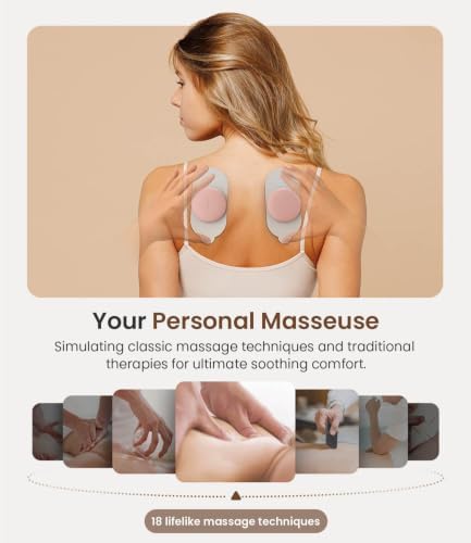 Wireless TENS Unit, App-Controlled TENS Machine with 18 Massage-Inspired Modes, Deep Tissue EMS Muscle Stimulator for Pain Relief, Soreness, Recovery, Back, Neck, Shoulders, Arms & Legs - Image 3