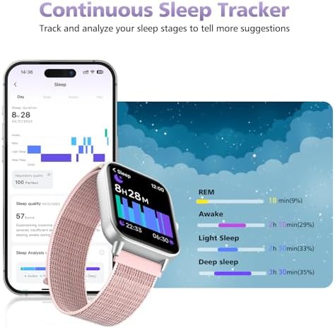 Smart Watch for Android Phones & iPhones, Fitness Watches for Women Men - Image 5