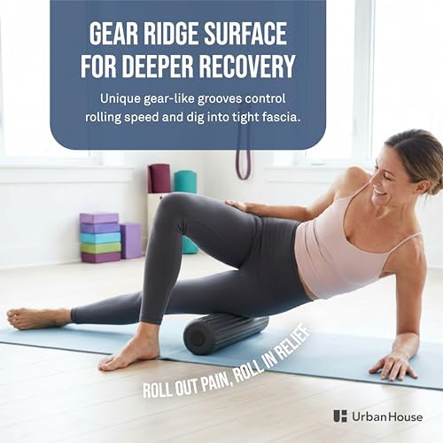 Portable Compact Back Roller - 16.25" Long, Slim 3.5” D Low-Profile Foam Roller for Full Back Coverage | Lightweight for Travel | High-Density 1.25” Soft-Touch Foam for Deep Muscle Recovery - Image 5