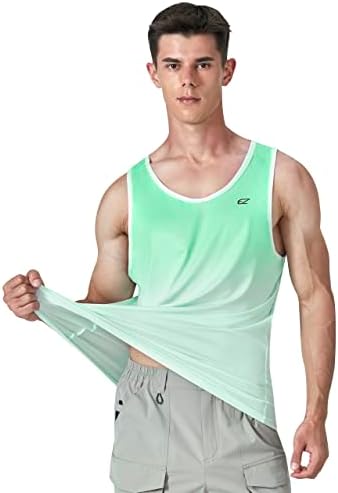 EZRUN Men's Quick Dry Workout Tank Top UPF 50+ Sweat-Wicking Gym Shirt - Image 5