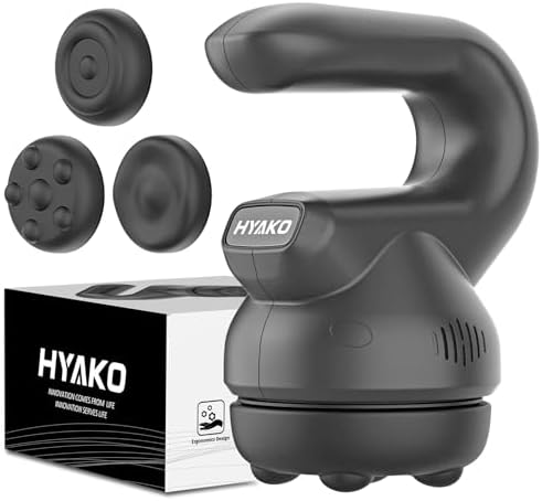 HYAKO F2 Handheld Mini Orbital Buffe Relief Massager-Adjustable Multi Speed by HYAKO