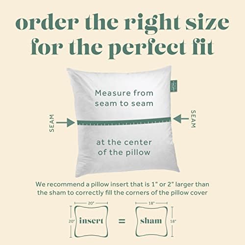 ComfyDown 14x24 Throw Pillow Inserts (Set of 2), Down & Feather Fill, 100% Cotton Cover, Made in USA – Premium Soft Lumbar Decorative Pillow Forms Sham Stuffers for Bed, Sofa & Couch - Image 2